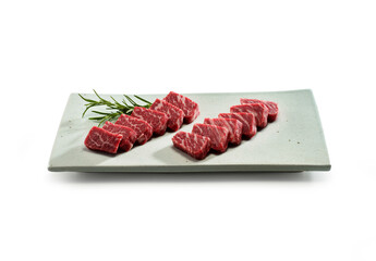 raw meat on a cutting board