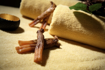 dry Ginseng Roots