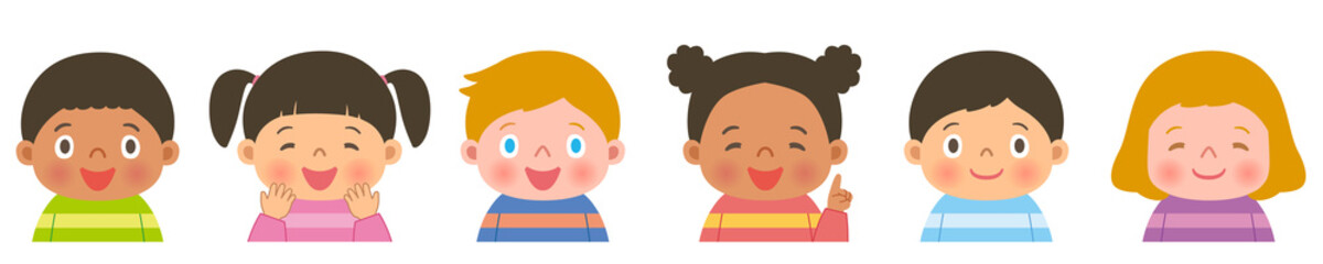 いろいろな国の子供