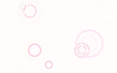 Light Pink, Yellow vector backdrop with dots.