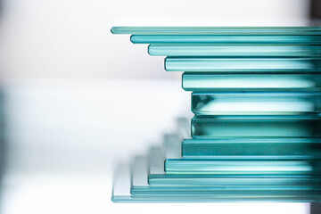Glass Factory produces a variety of transparent glass thicknesses.