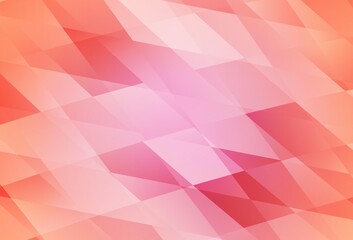 Light Pink vector layout with lines, rectangles.