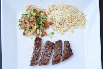 Typical Brazilian barbecue