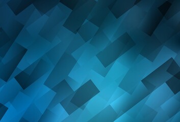 Light BLUE vector pattern in square style.
