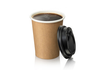 紙コップに注がれたコーヒー