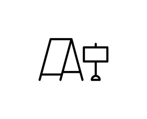 Marketing line icon