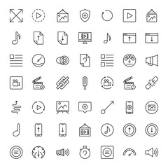 Sign icon set.