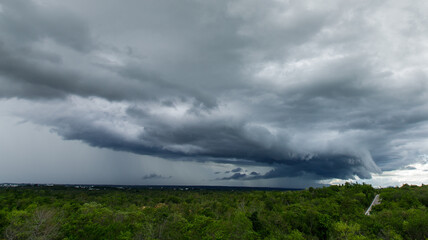 thunder storm sky Rain clouds