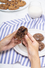 Chocochip Soft Cookies in Sidoarjo Indonesia