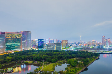 Fototapeta na wymiar 東京の夜景風景