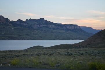 Wyoming - Buffalo Bill Dam Sunset