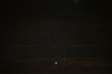 Starry sky on a summer night