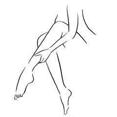 女性のきれいな体