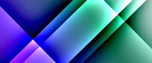Obraz premium Fluid gradients with dynamic diagonal lines abstract background. Bright colors with dynamic light and shadow effects. Vector wallpaper or poster