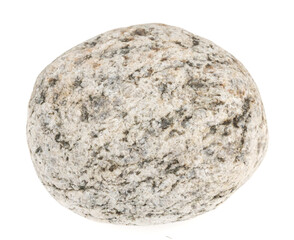 Naklejka premium Natural large stone, cobblestone isolated on white background. stones for baths and saunas