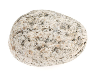 Natural large stone, cobblestone isolated on white background. stones for baths and saunas