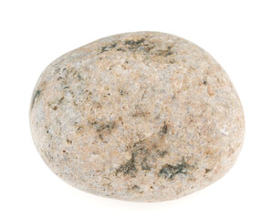 Natural large stone, cobblestone isolated on white background. stones for baths and saunas