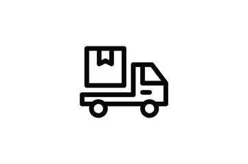 Logistic Outline Icon - Delivery