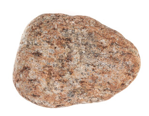 Natural large stone, cobblestone isolated on white background. stones for baths and saunas