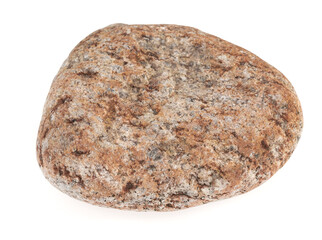 Natural large stone, cobblestone isolated on white background. stones for baths and saunas