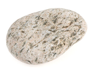 Natural large stone, cobblestone isolated on white background. stones for baths and saunas