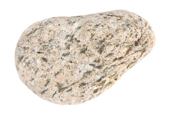 Natural large stone, cobblestone isolated on white background. stones for baths and saunas