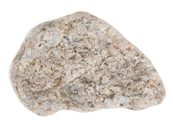 Natural large stone, cobblestone isolated on white background. stones for baths and saunas