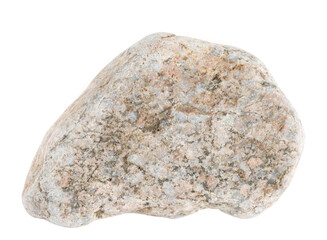 Natural large stone, cobblestone isolated on white background. stones for baths and saunas