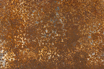 Rusted metal background texture. old rusty iron close up