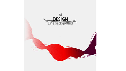 Wave Abstract vector background, transparent waved lines for brochure, website, flyer design.