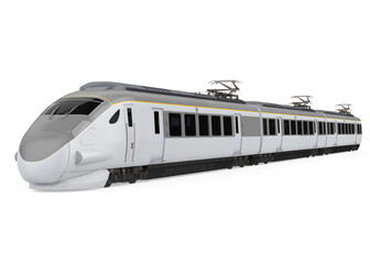 High Speed Train Isolated © nerthuz