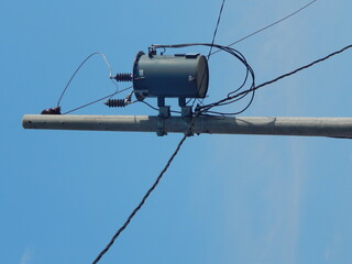 lines on a pole