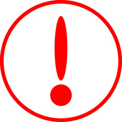 warning attention Vector Icon For Web And App