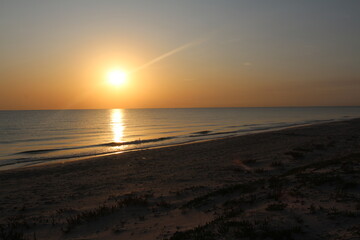 Obraz premium sunset on the sea