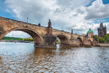 Fototapeta na wymiar Charles Bridge, Prague