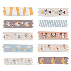 Washi tape collection for kids