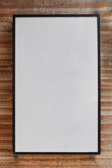 Obraz premium Modern menu mock-up for restaurant or cafe