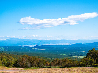 【網張展望リフト山頂より】岩手県の風景