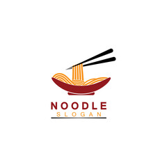 Noodle logo Vector Icon llustration design template.Suitable for any business related to ramen, noodles, fast food restaurants, Korean food, Japanese food or any other business on a white background.