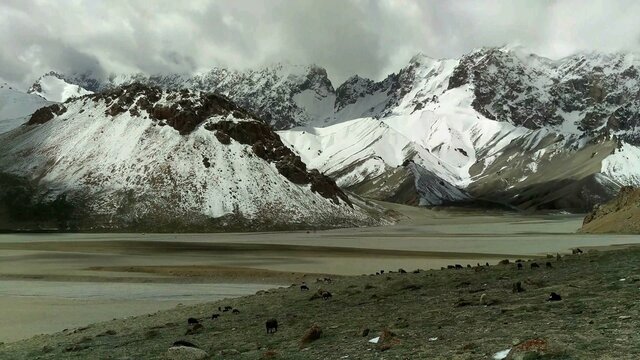 Qapach Pund area covered with clouds.
Shimshal Pass, Hunza Pakistan