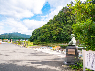 猊鼻渓　正面口
