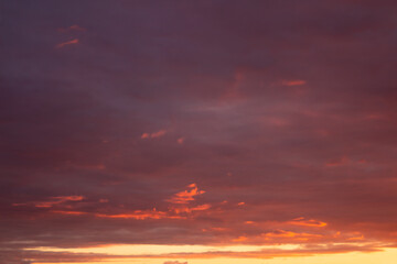  The sky at sunset, natural background