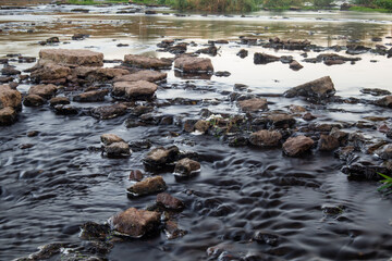 A photo of the water on a long exposure.