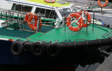 Fototapeta na wymiar bow of a ship