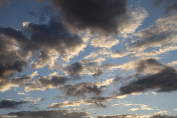 clouds in the sky