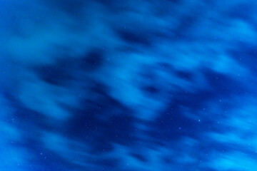 Star With Cloud Night sky