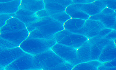 Ripple Water in swimming pool