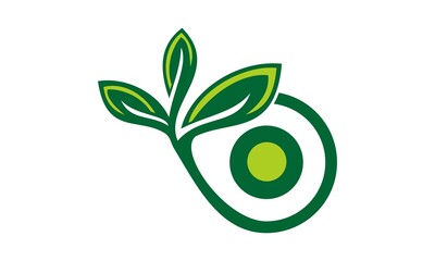 logo nature leaf icon