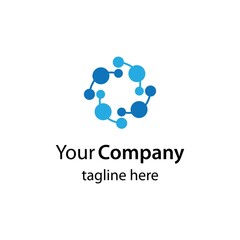 Molecule logo design