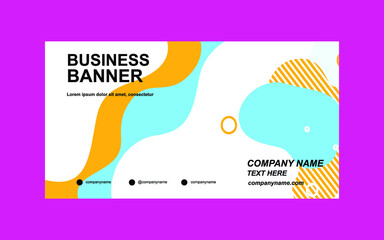 Business flyer template Free Vector. design brochure. design vector. design business